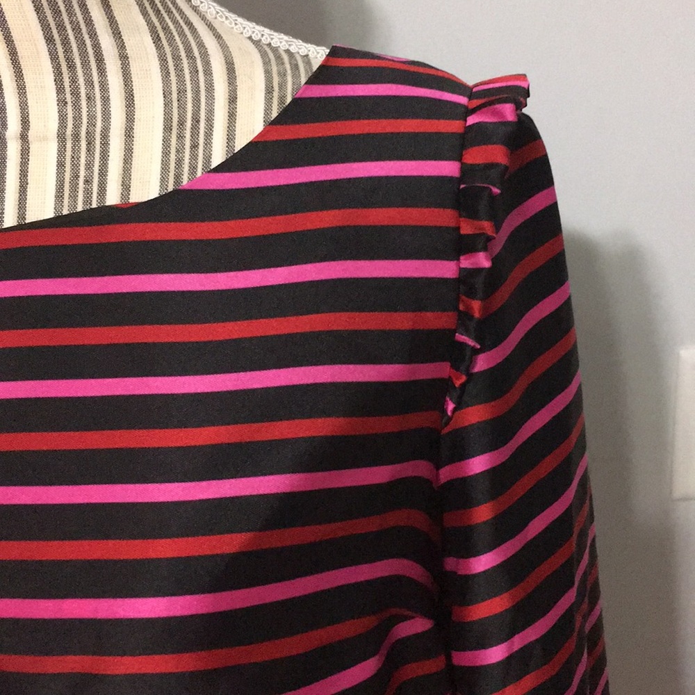 Rsvp By Talbots Multi Colored 3/4 Top Size 2 - image 2